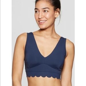 Joy Lab Scalloped Sports Bra